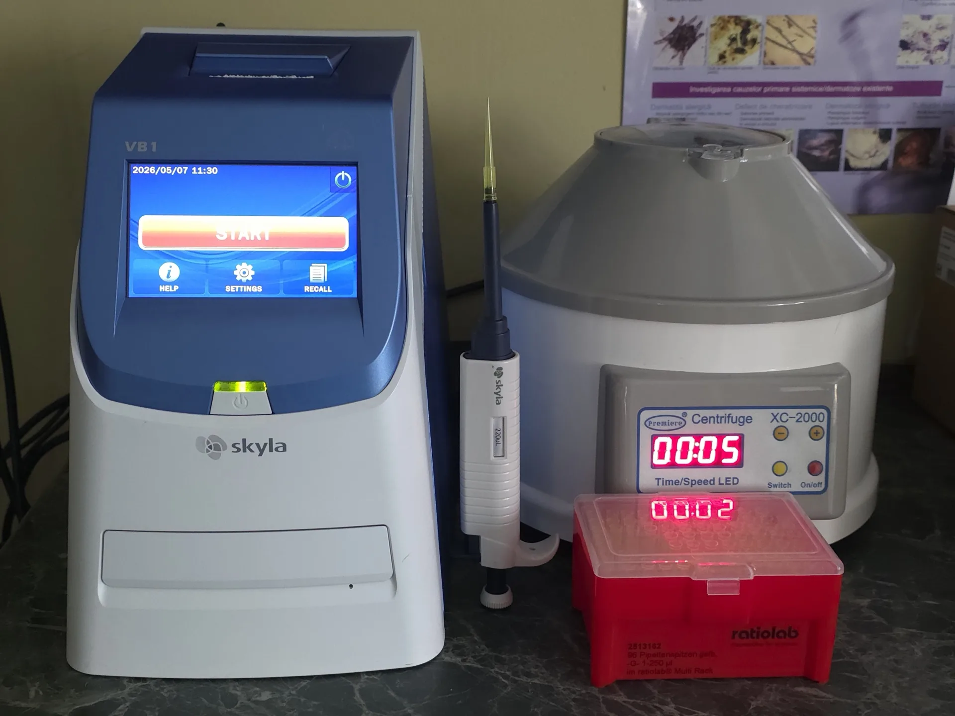 Analizor biochimic Skyla VB1 la Denvet Prax